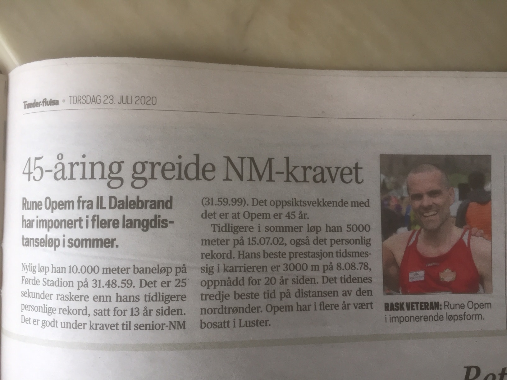 Nytt kjempeløp av Rune